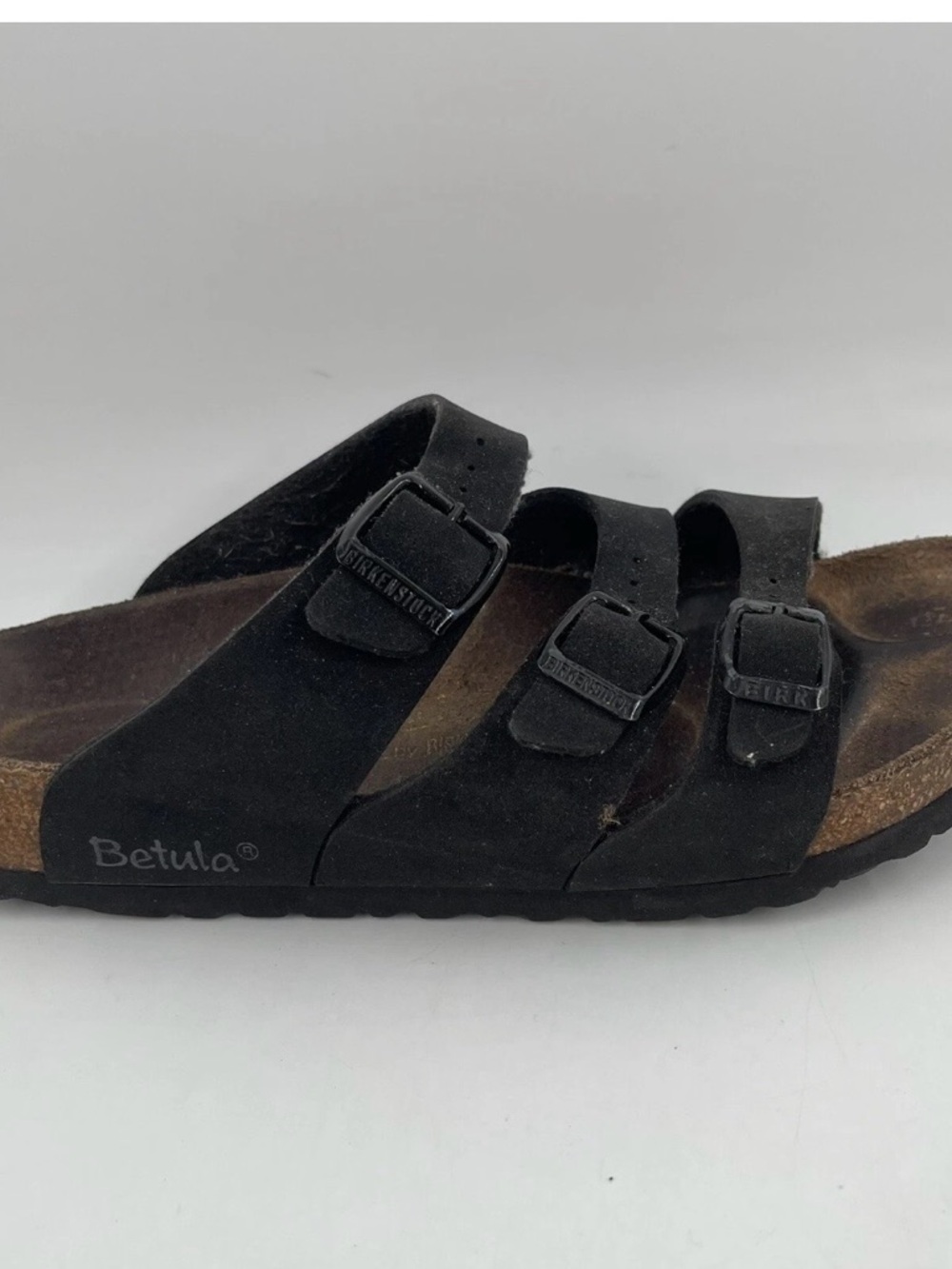 Birkenstock Betula Florida Soft Footbed 3-Strap Slip-On Sandals - Size 7